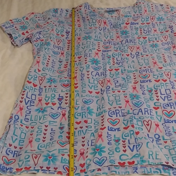 Scrub Top - (2/$10) Small Button Down - Picture 11 of 11